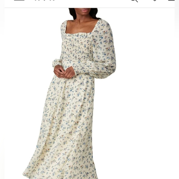 Sweet Baby Jamie Floral Smocked Dress  Floral Gown XL - Picture 14 of 15